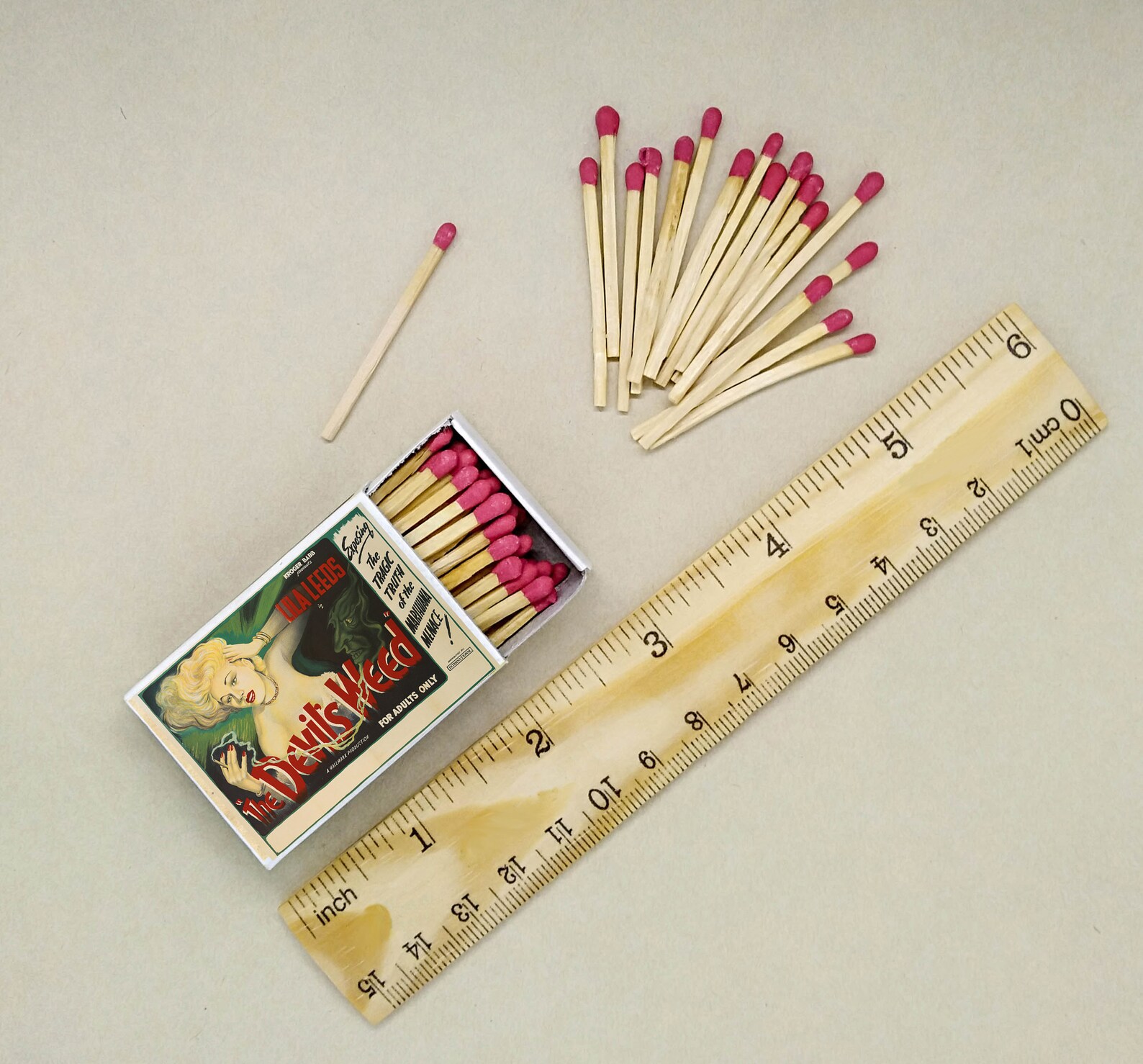 Set of 8 MATCHBOX 30s 40s Marijuana Cautionary Films Vintage Etsy