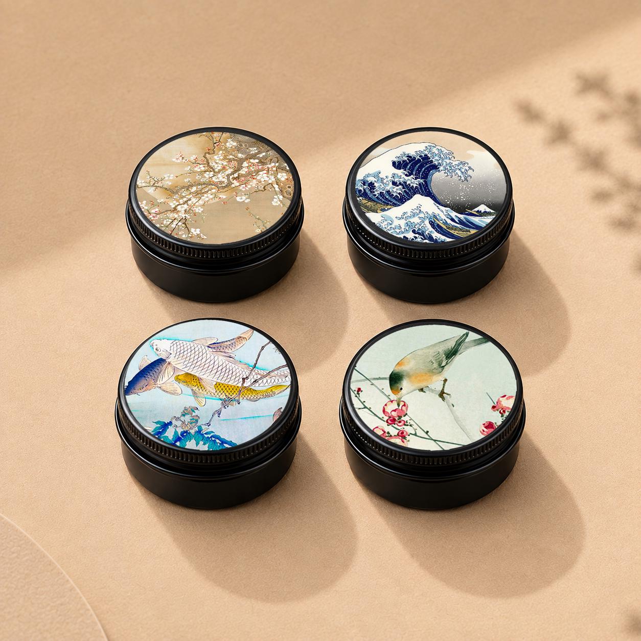 Vintage Japanese Tin Box - Etsy