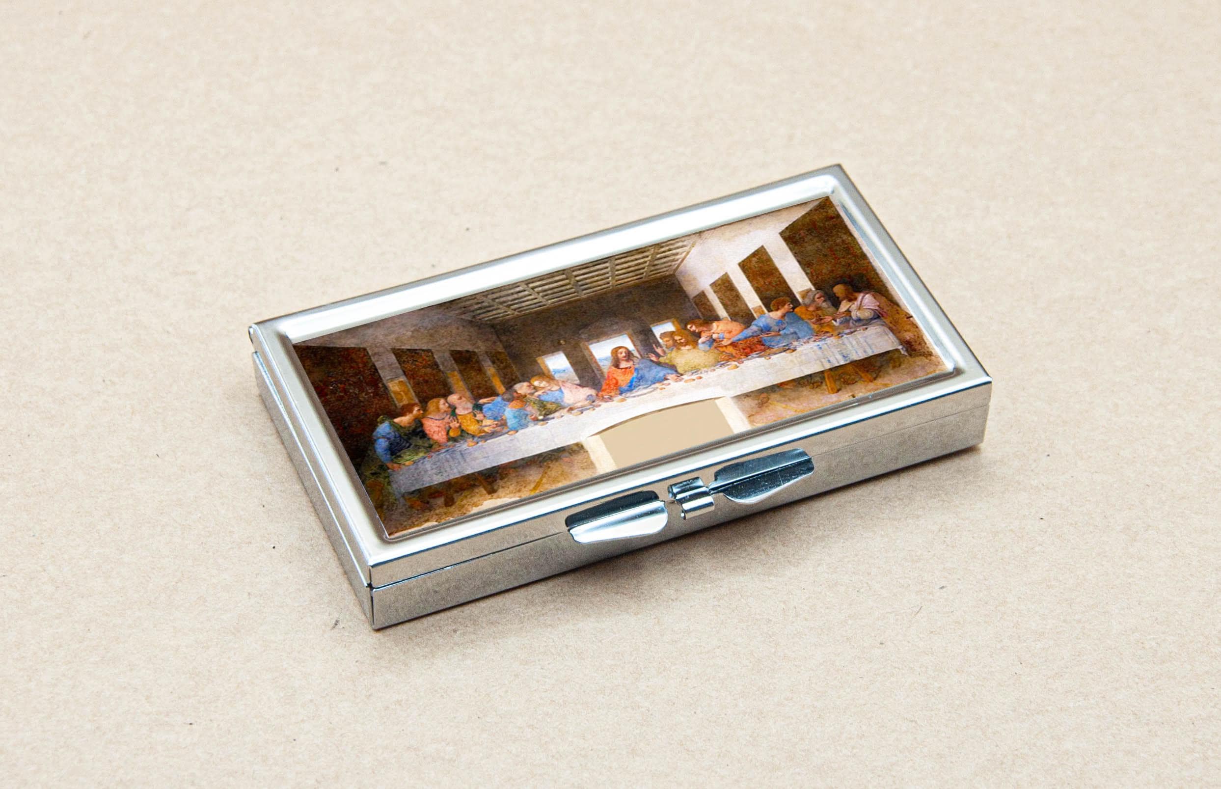The Last Supper Pill Box, Leonardo Da Vinci Art, 7-day Grid - Etsy The Last Supper Pill Box, Leonardo Da Vinci Art, 7-day Grid - Etsy