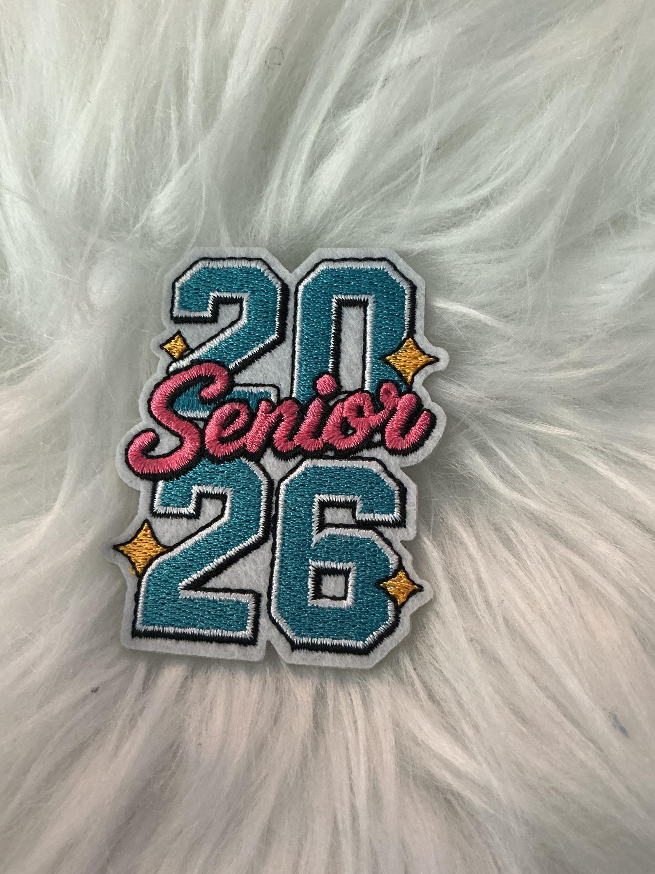 Ase Gradution Patch Senior 2026 Embroidered Graduation Patch – Varsity Iron-on for Hats ...