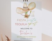 Fiesta Welcome Sign, Final Fiesta Bachelorette Welcome Poster, Editable Text with Corjl #09 Il_170x135