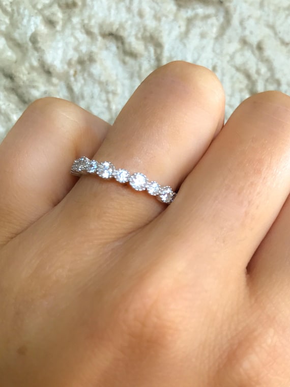 cz wedding sets