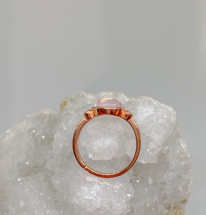 rose quartz promise ring rose quartz promise ring