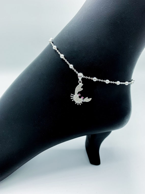 Crab anklet cheap
