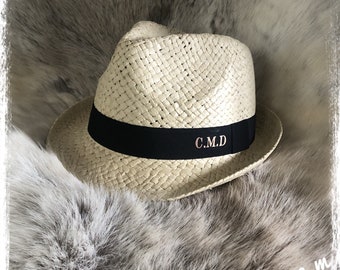 personalised trilby hats