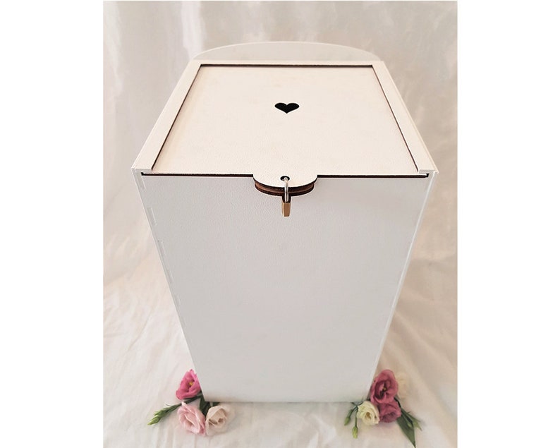 Personalised Lockable Wedding Card Post Box Etsy