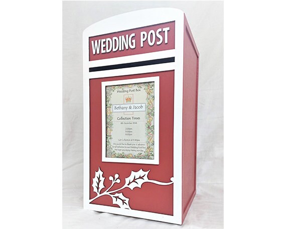 Christmas wedding post box Clearance