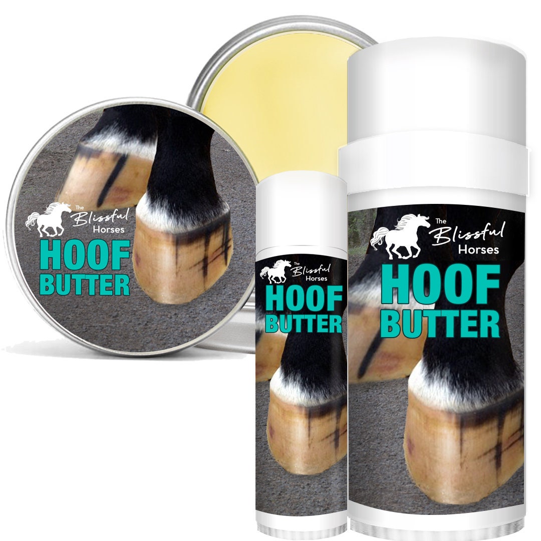 The Blissful Horses Hoof Butter All Natural Handcrafted Balm for Your