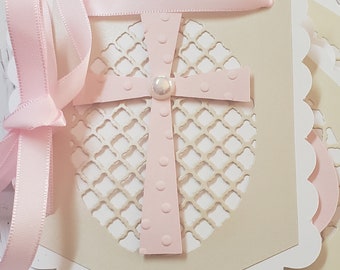 God Bless Banner, Baptism Banner, Christening Banner,Personalize Name Banner, First Communion Banner, Girl or Boy Babtism Banner,
