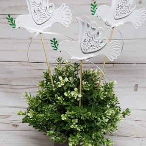Baptism Dove Centerpiece, First Communion, Dove Centerpiece-boy/girl ...