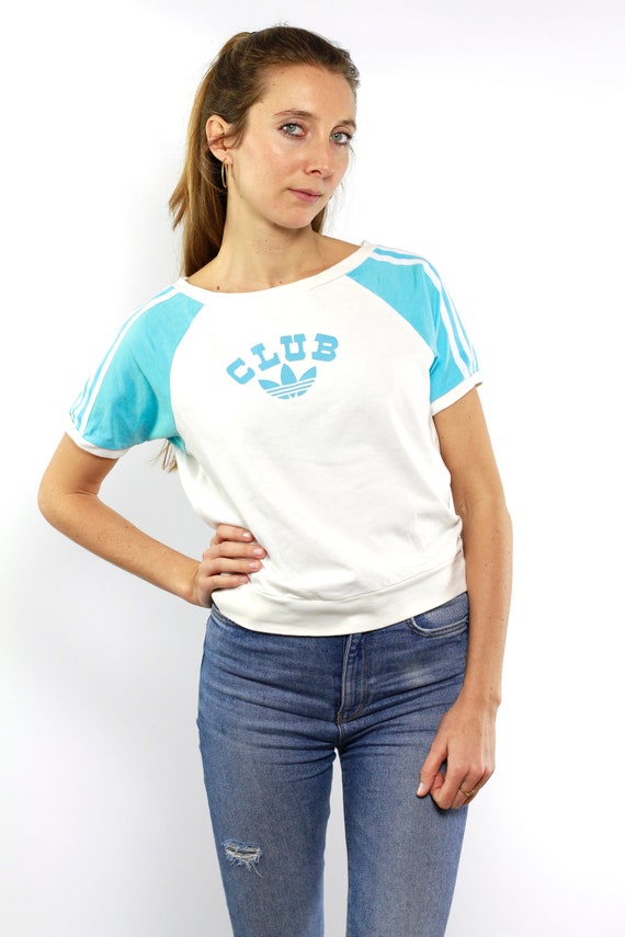 t shirt adidas crop top
