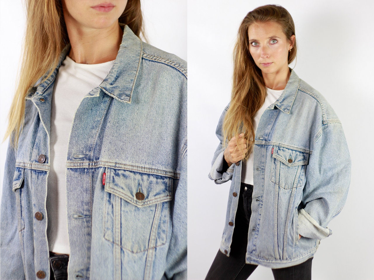 levis xl denim jacket
