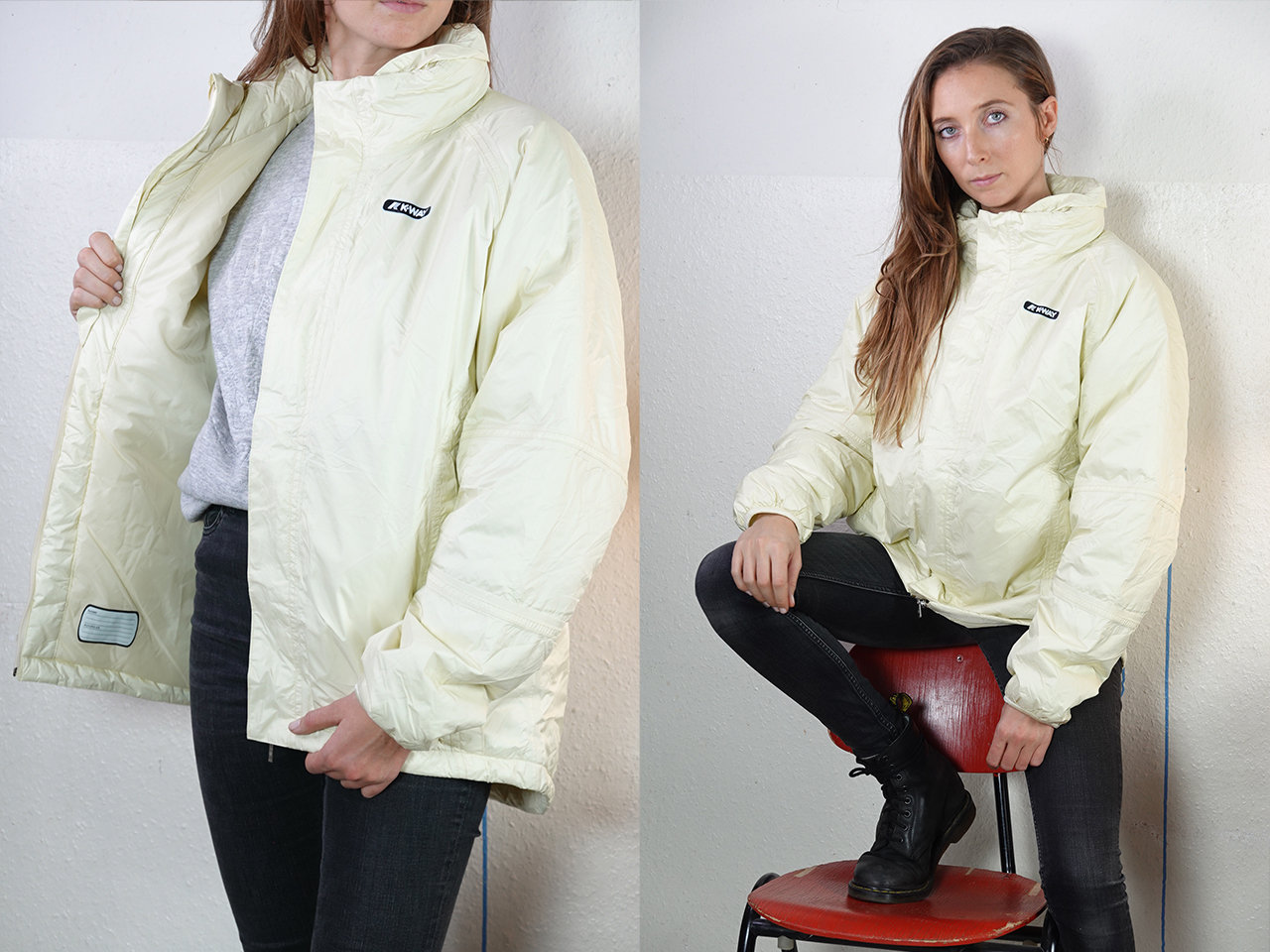 kway puffer jacket ladies