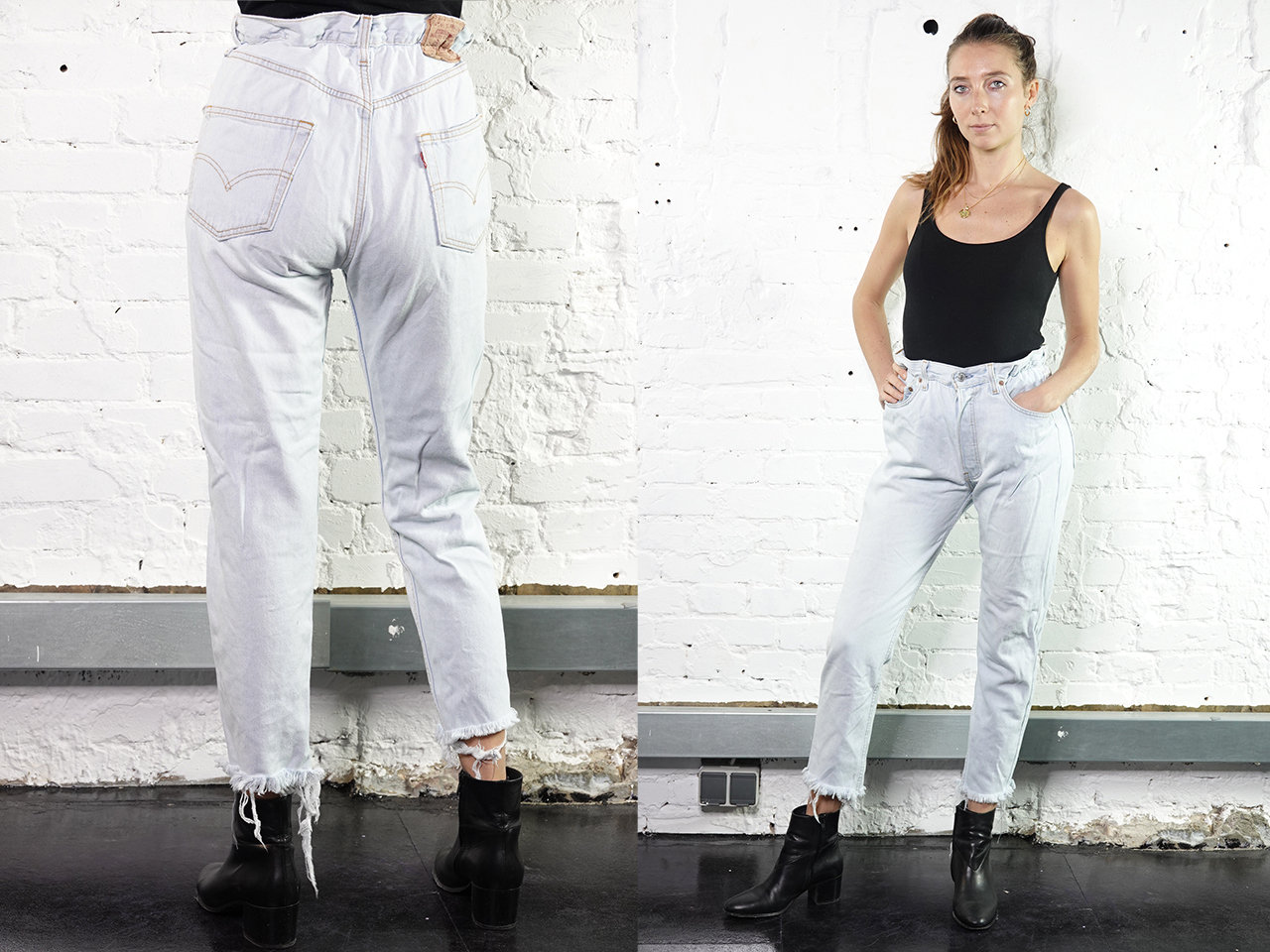 white mom jeans levis