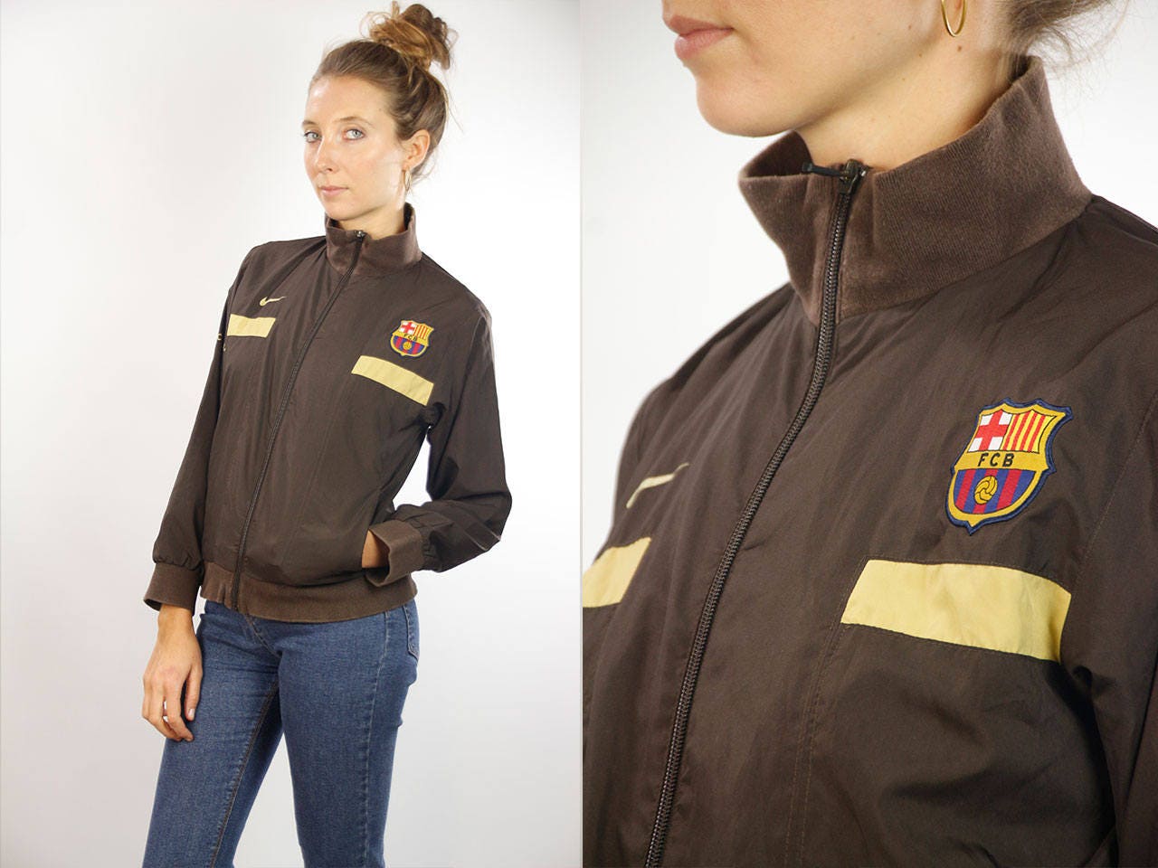 nike fc barcelona windbreaker