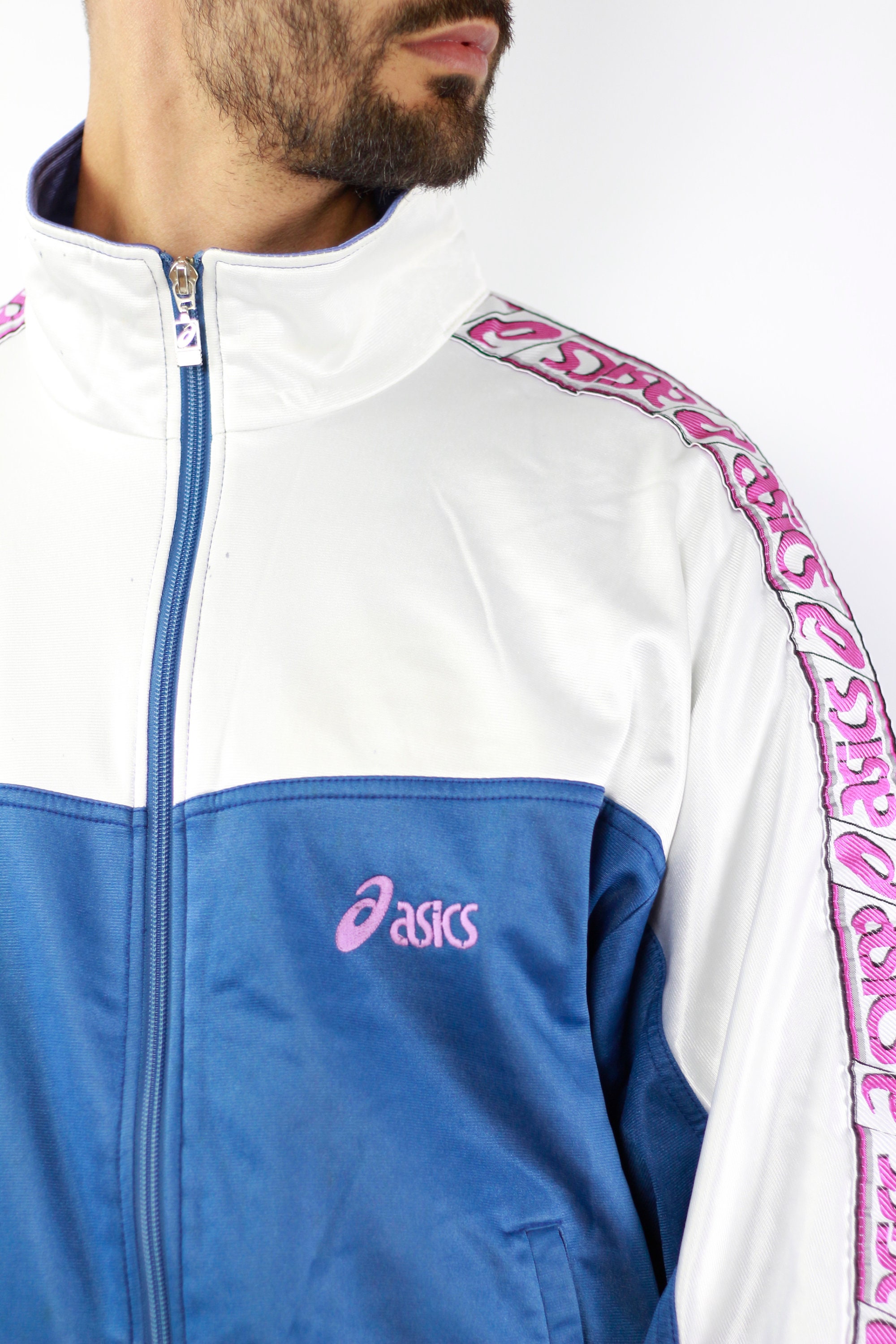 asics track top