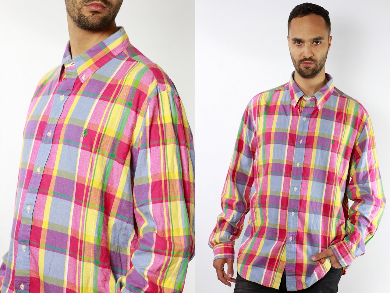 polo ralph lauren men's flannel shirts