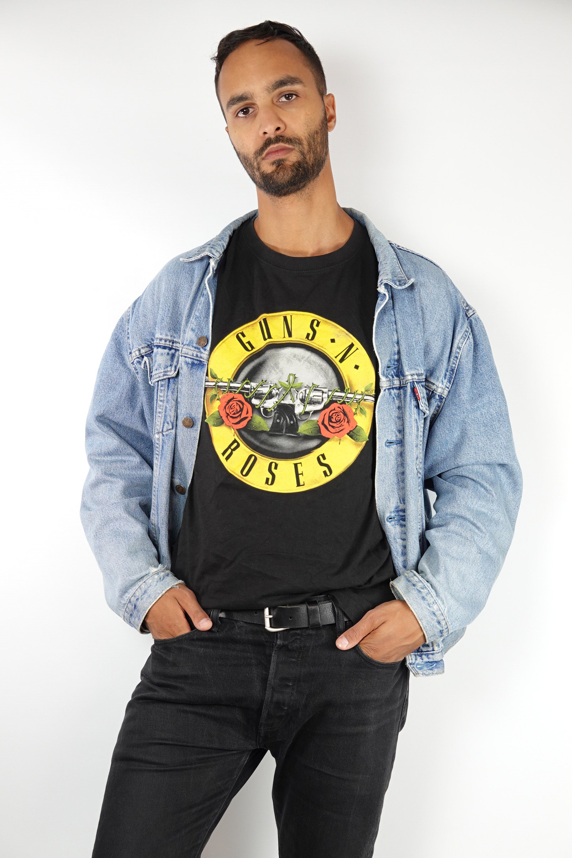 Vintage T Shirt Gunsn Roses Shirt Gunsn Roses Top 90s Shirt Band T