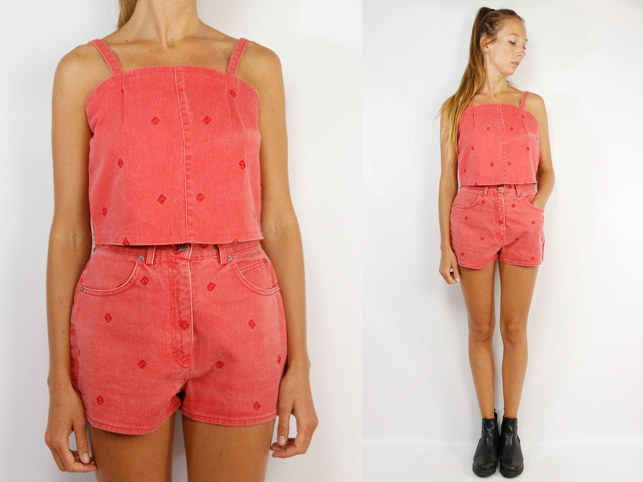 fendi top and shorts