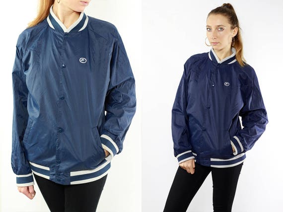 nike blue bomber jacket