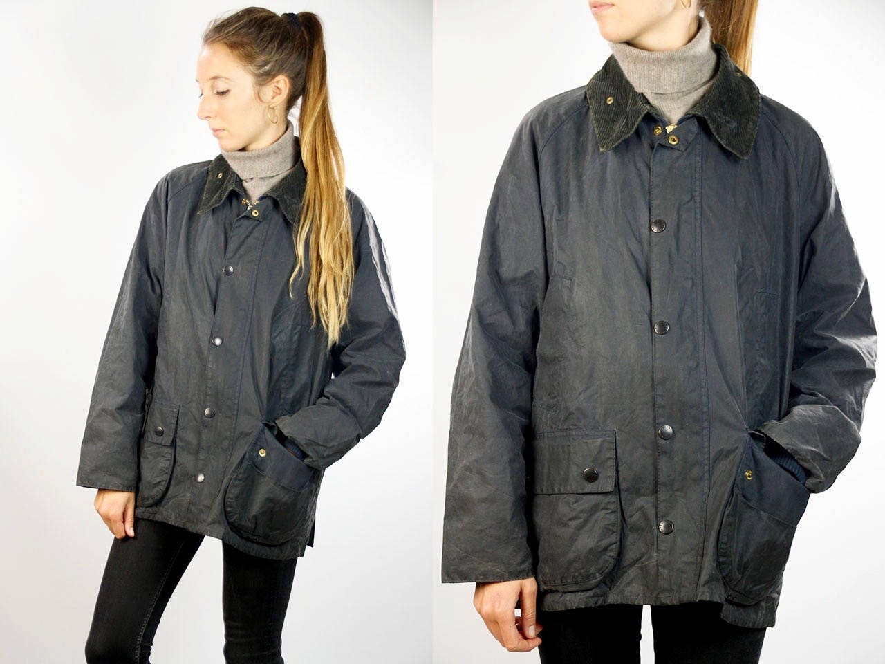 barbour bedale blue