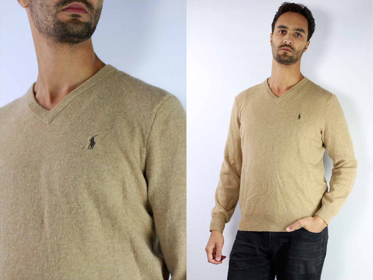 ralph lauren wool jumper mens