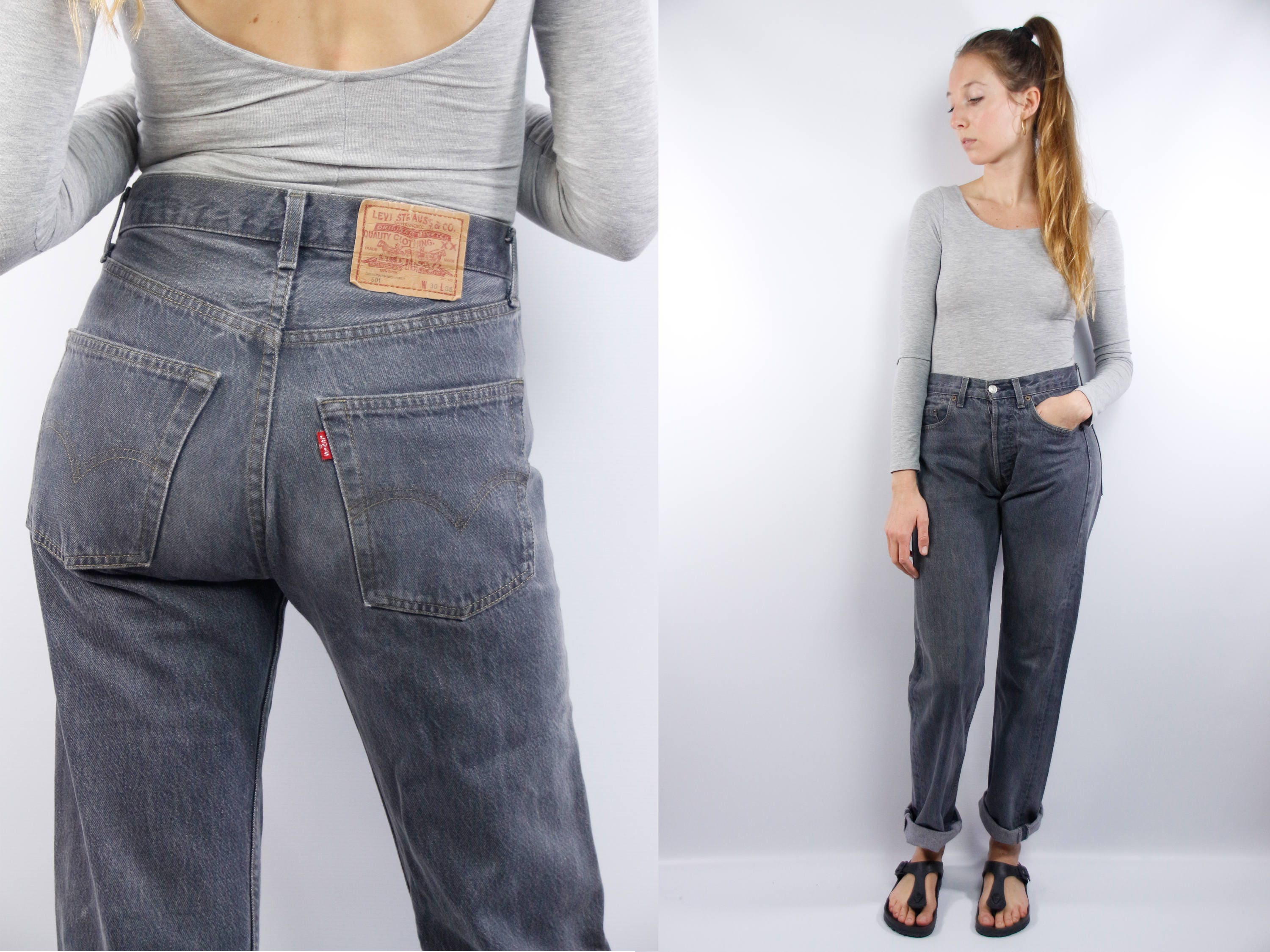 levis 501 high waist mom jeans