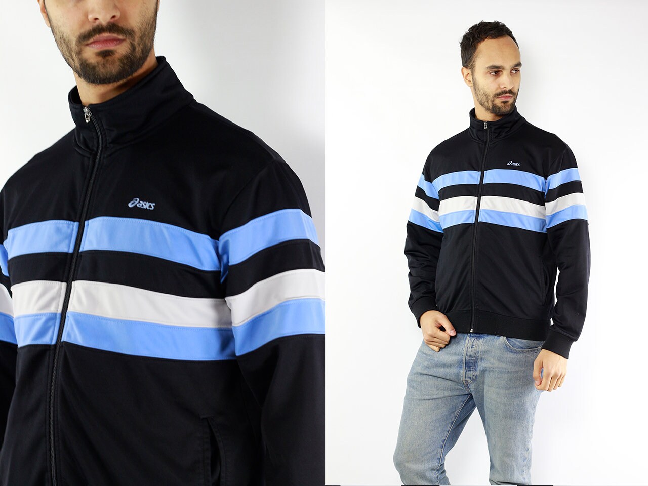 asics windbreaker vintage