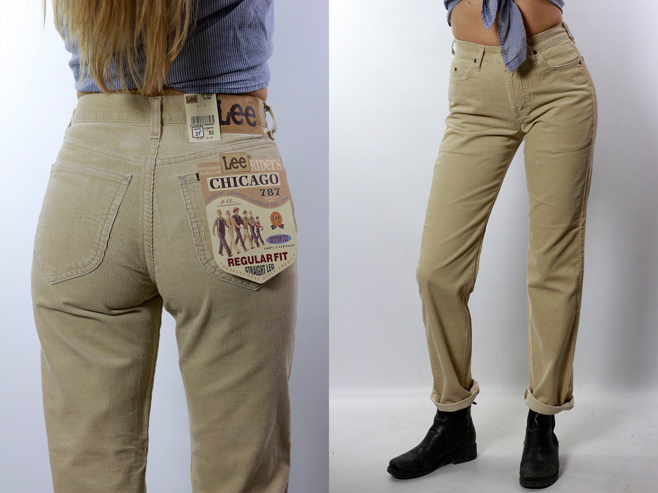 corduroy lee jeans