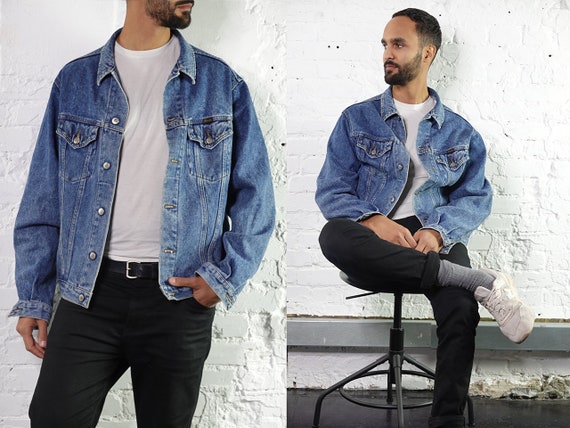 vintage jean jacket outfit