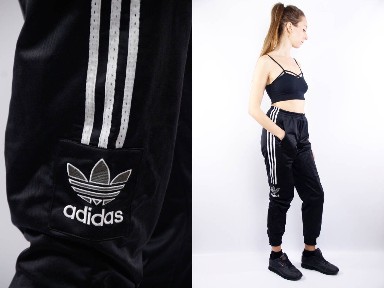 adidas retro track pants