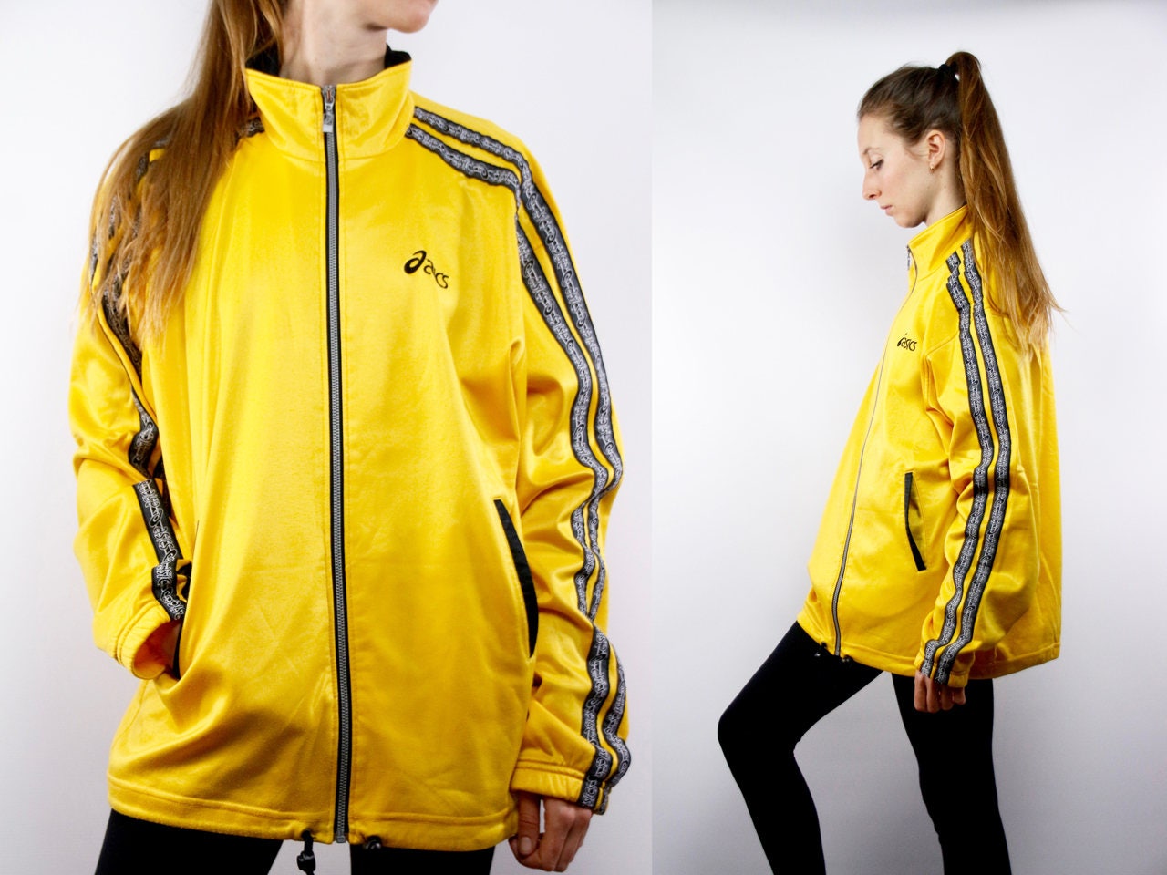 yellow tracksuit jacket