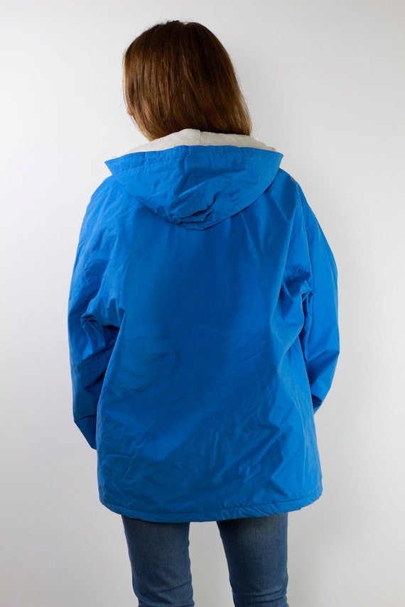 chaqueta reebok vintage hombre gris