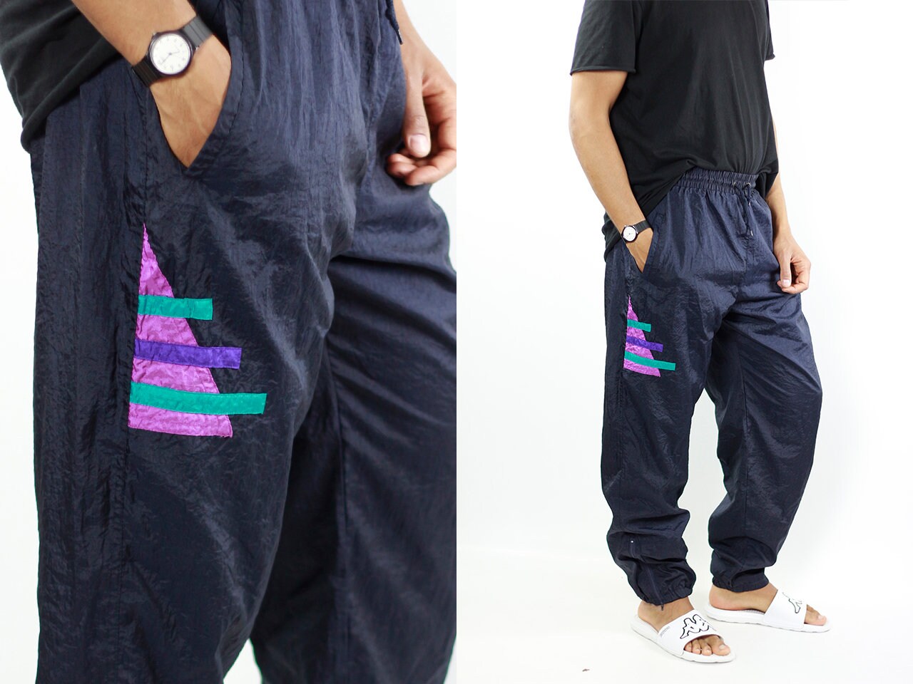 80s track pants