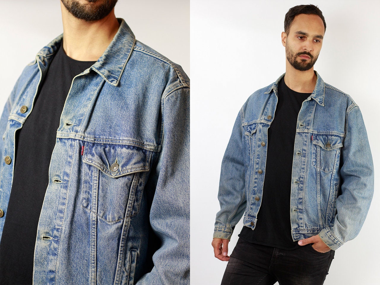 levi oversized jean jacket