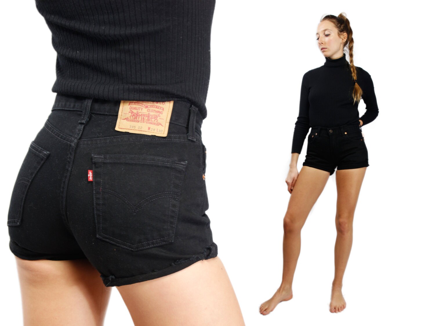 black levis for women