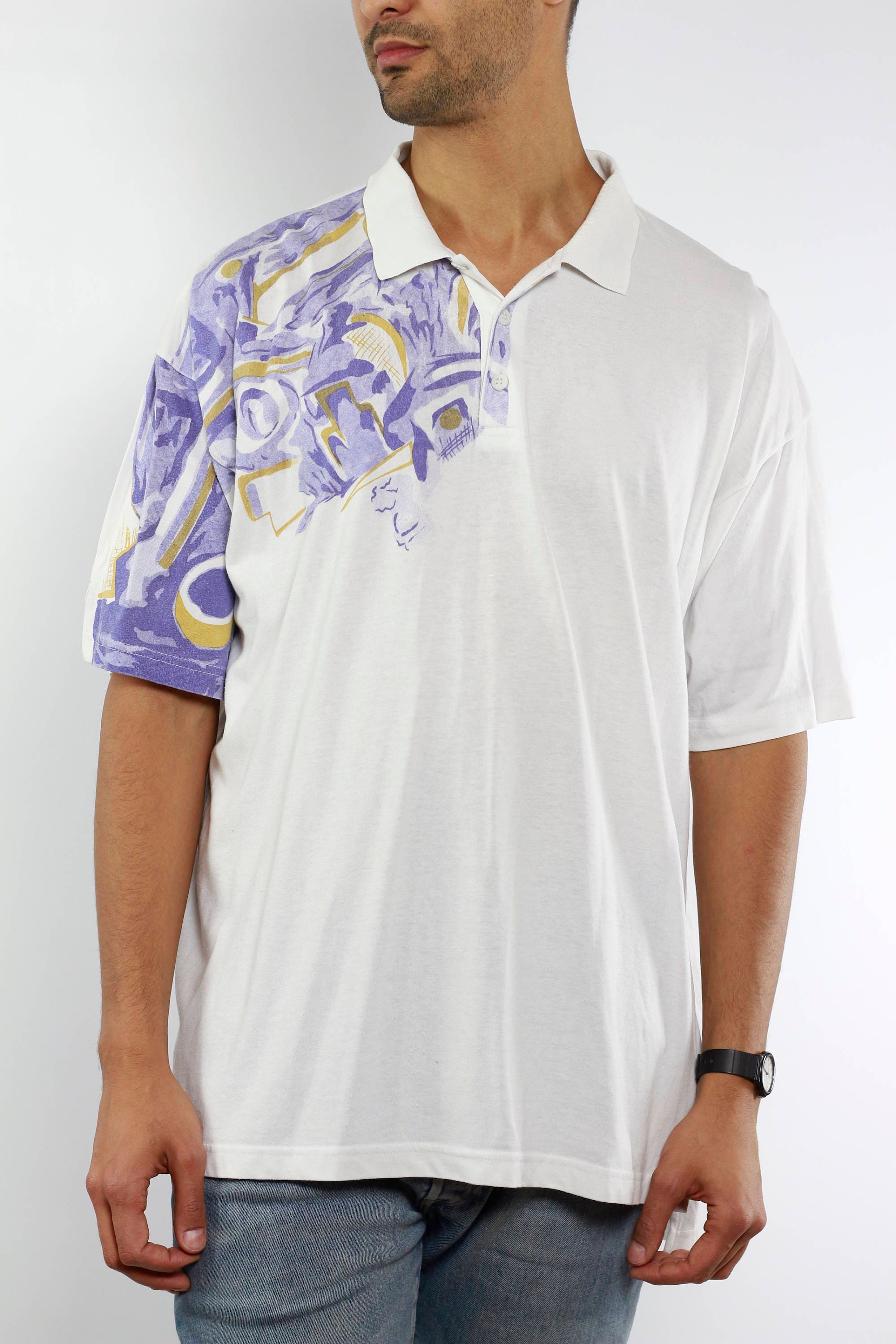 adidas vintage polo shirt