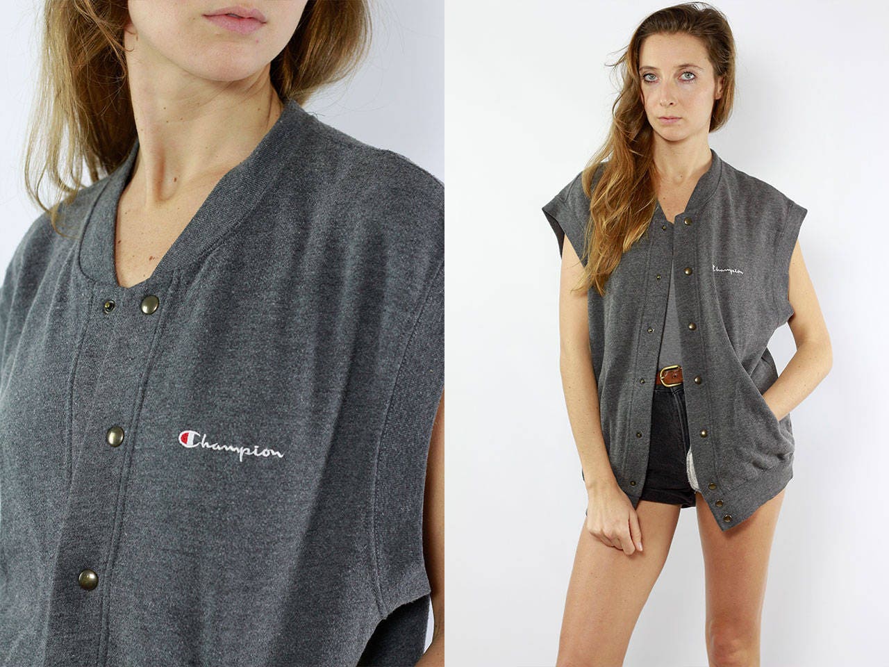 champion button shirt