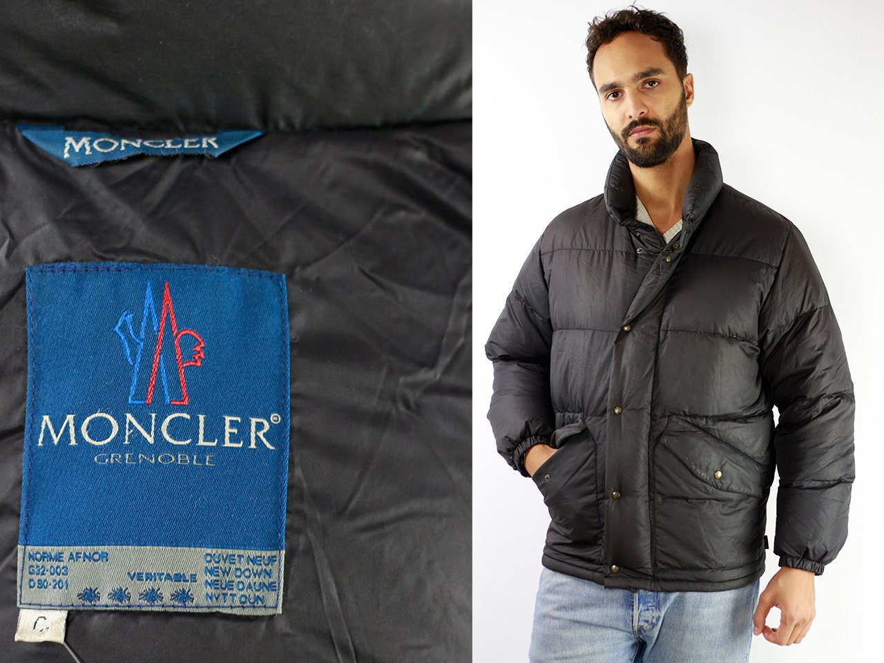 vintage moncler puffer