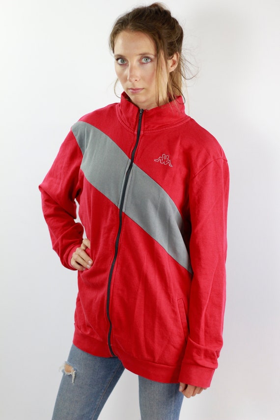 red kappa windbreaker