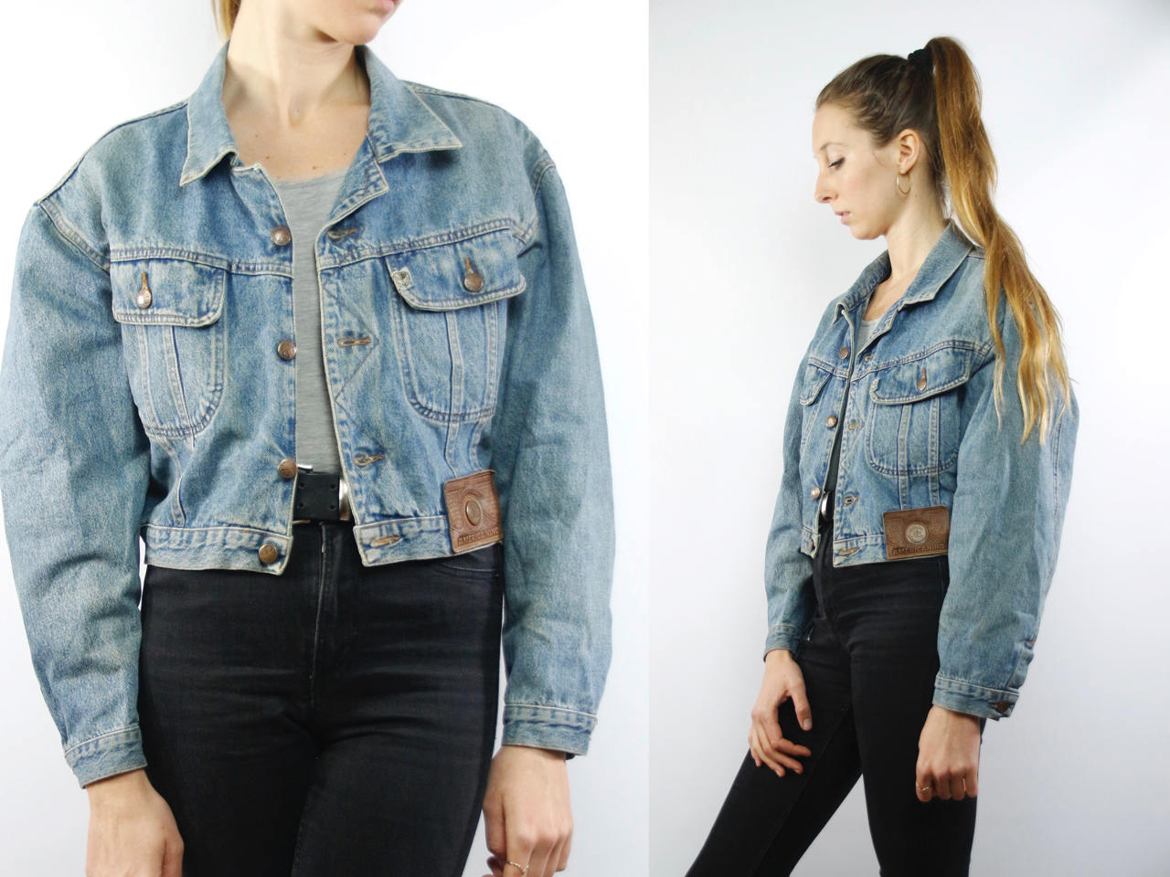 80s denim jackets