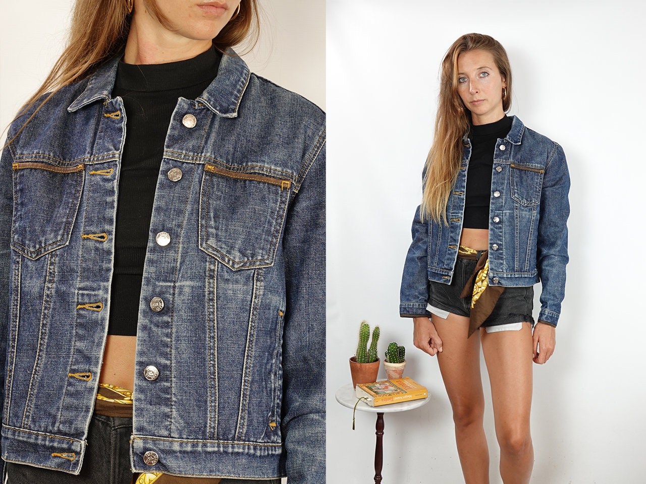 polo denim jacket vintage