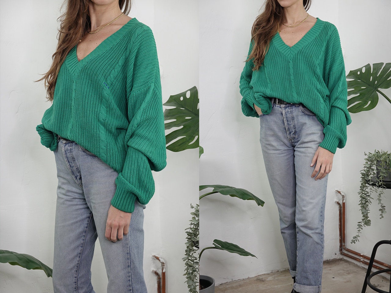 fila green jumper