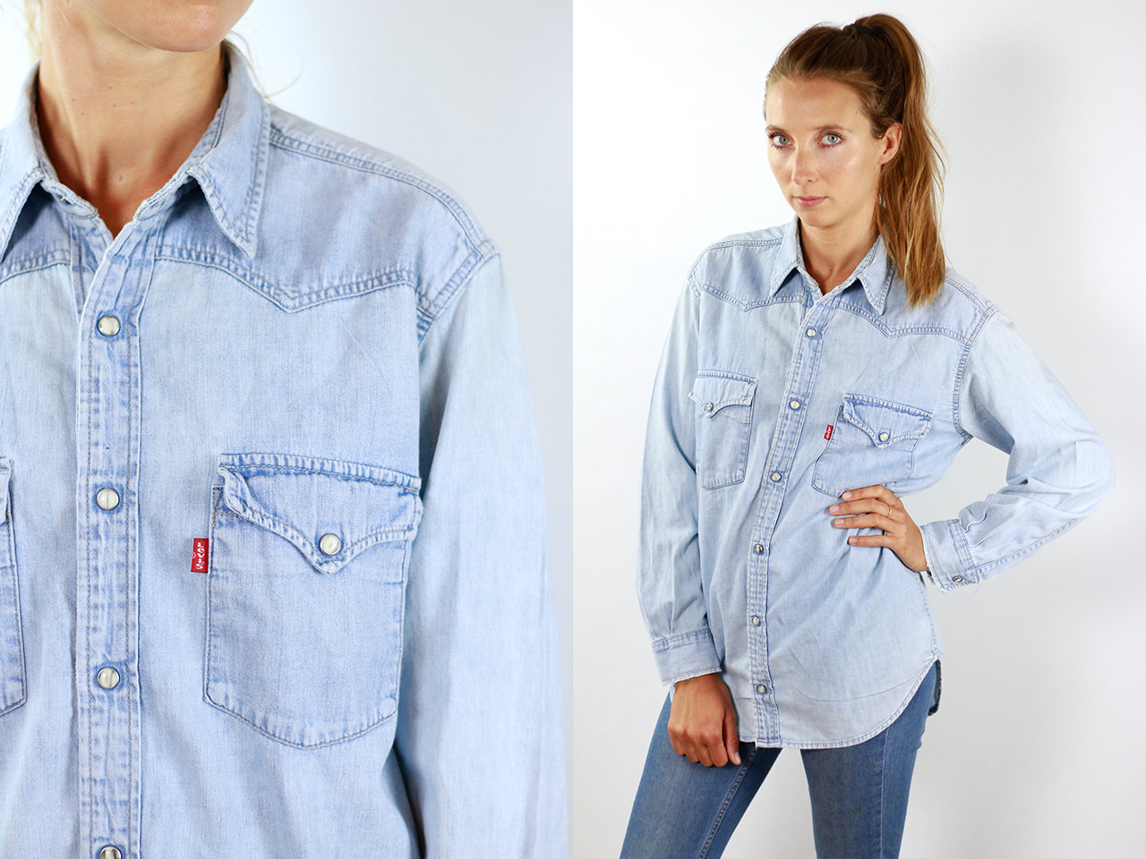 jean shirt with jeans
