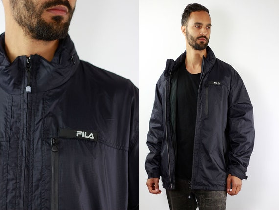 black fila jacket