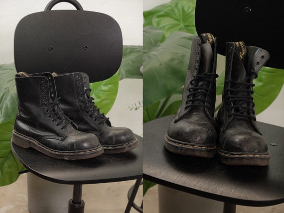Dr Martens Shoes Leather Boots Dr Martens Boots Bl