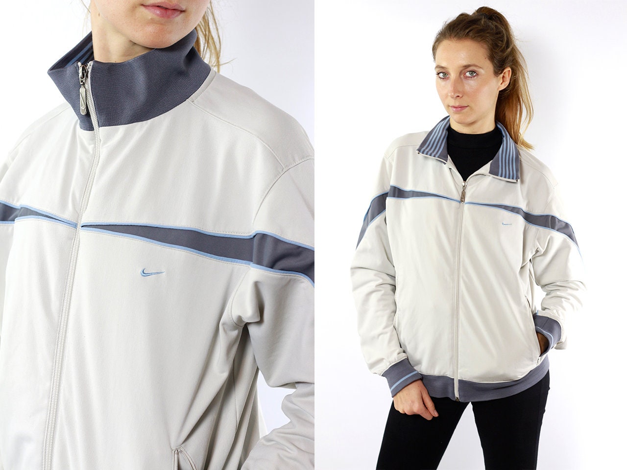 vintage nike shell jacket