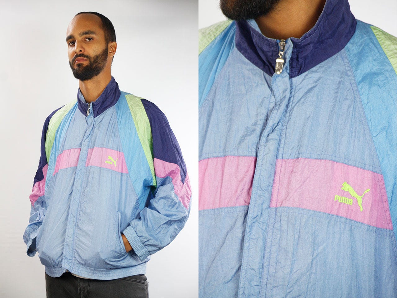 puma nylon tracksuit