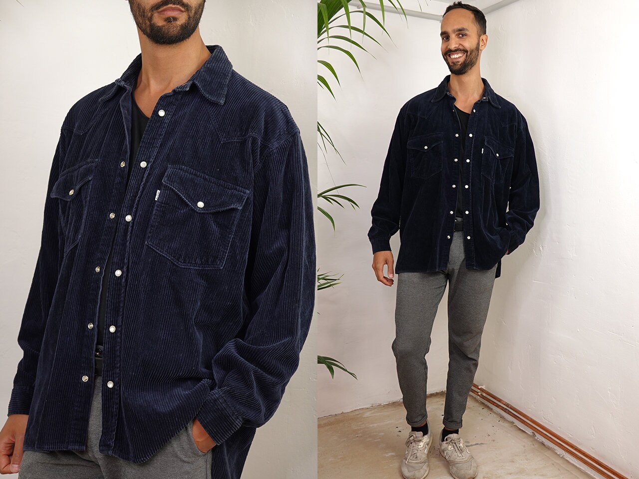 levis cord shirt