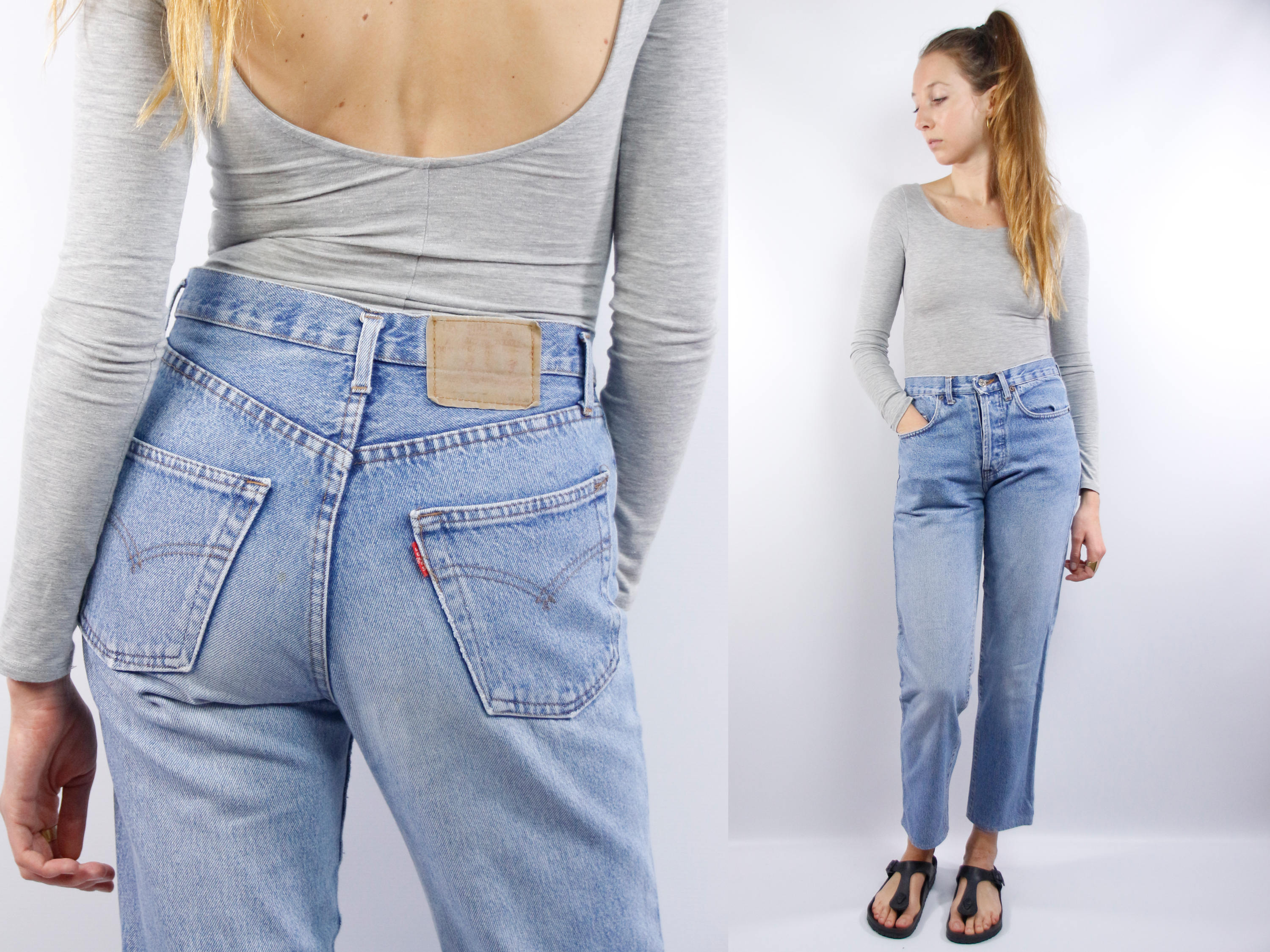 high waisted jeans levis vintage